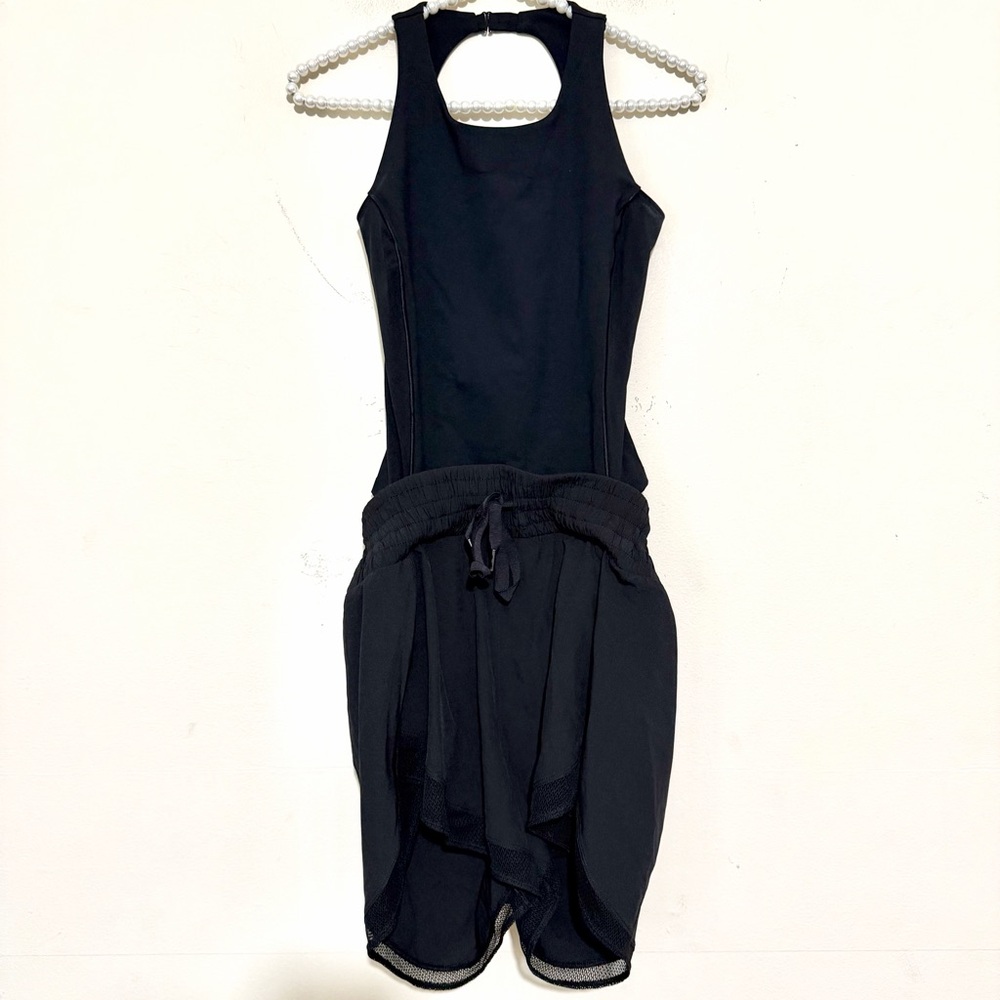 Spanx Get Moving Black Active Exercise Romper Siz… - image 5